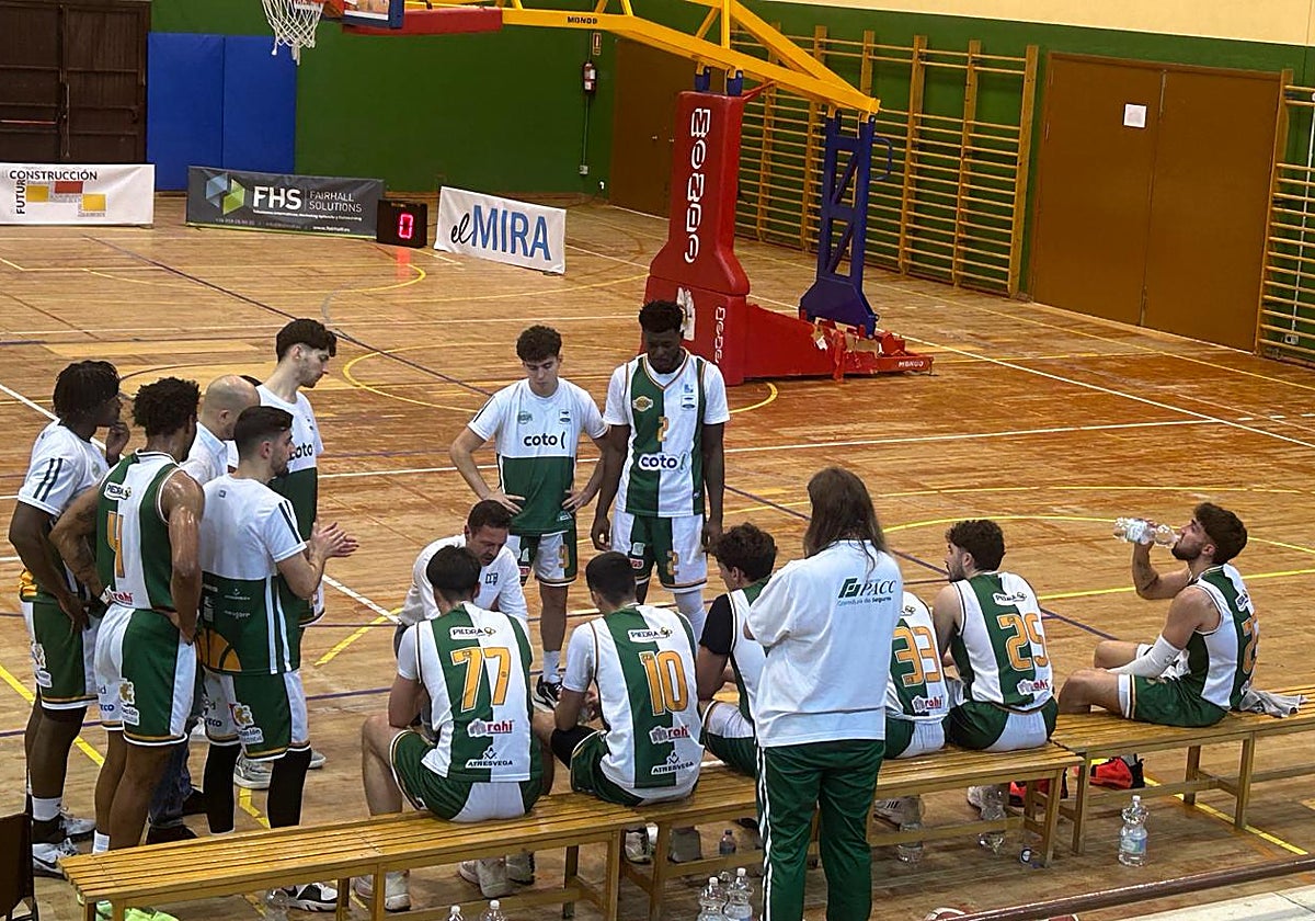 Los jugadores del Coto Córdoba durante esta temporada de liga