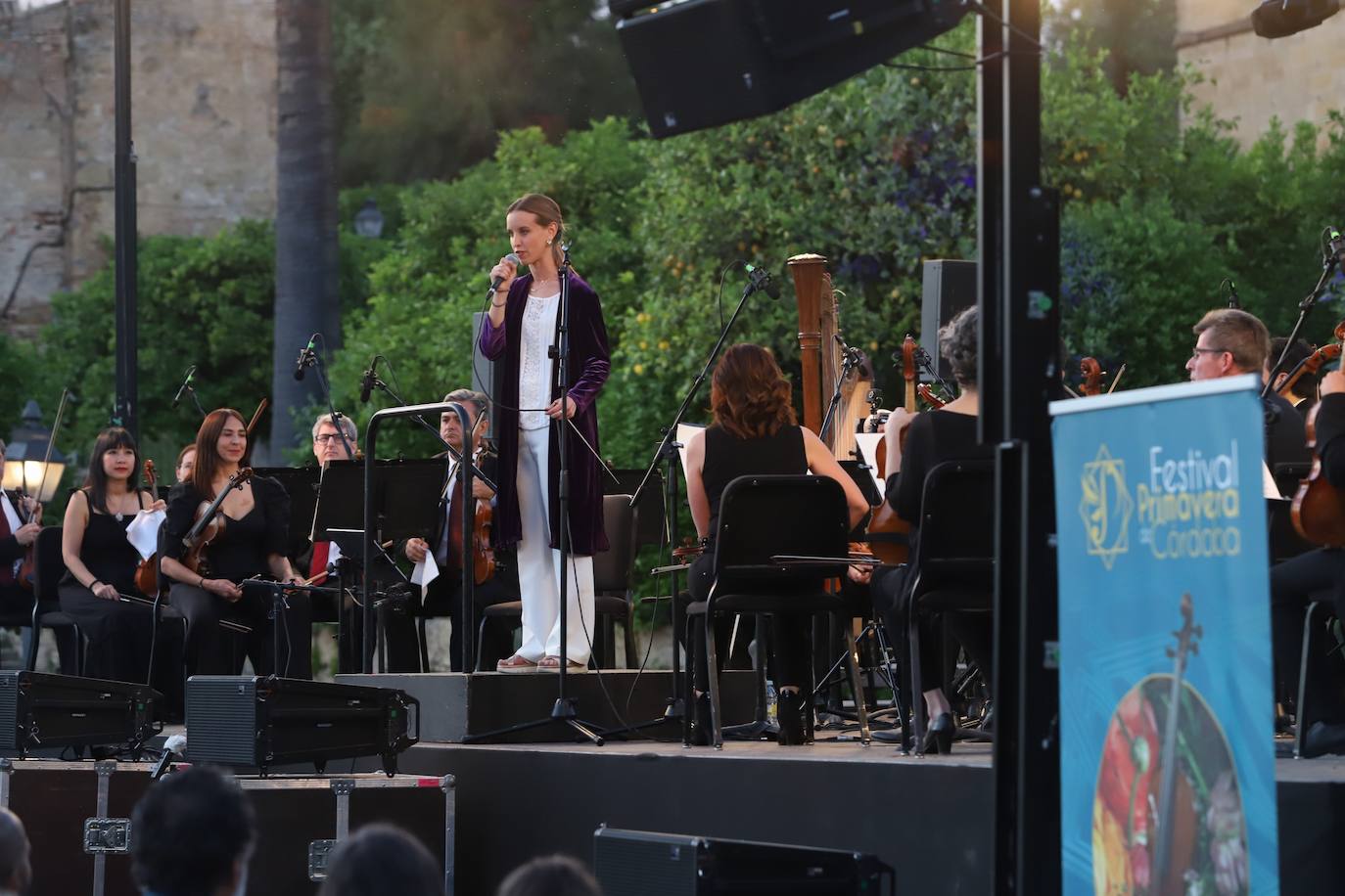 Las imágenes del concierto de la Orquesta de Córdoba en los Jardines del Alcázar