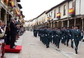 La Guardia Civil de Palencia celebra los 180 años del Cuerpo