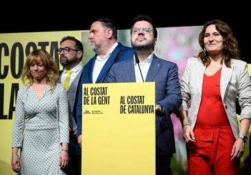 Aragonès asume que pasa a la oposición: «Les corresponde a PSC y Junts liderar la nueva etapa»