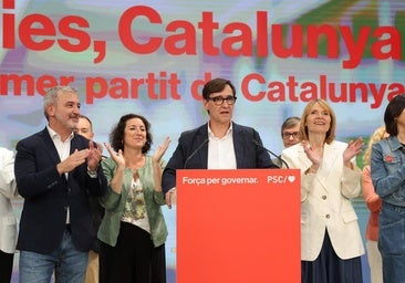 Illa anuncia «una nueva etapa» tras la victoria del PSC: «Cataluña se pone en marcha»