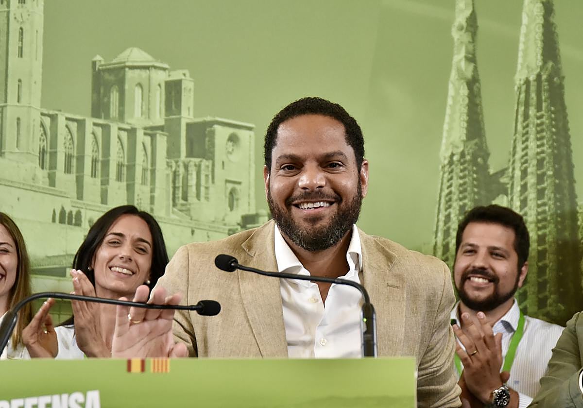 El secretario general y candidato de VOX a las elecciones catalanas del 12 de mayo, Ignacio Garriga