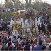 Los horarios de paso de las hermandades del Rocío por el Vado del Quema