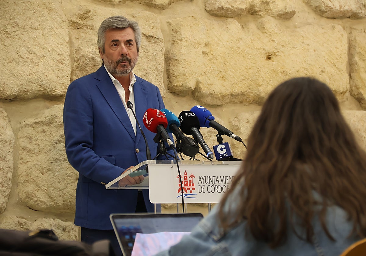 El portavoz del Gobierno Local, Miguel Ángel Torrico, este lunes