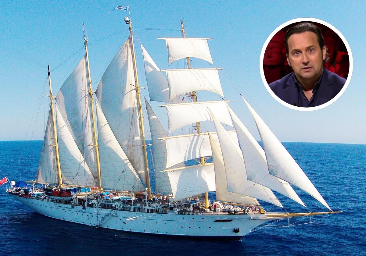 Iker Jiménez calificó de «extraño fenómeno» la iluminación nocturna de este barco frente a la costa de Almuñécar