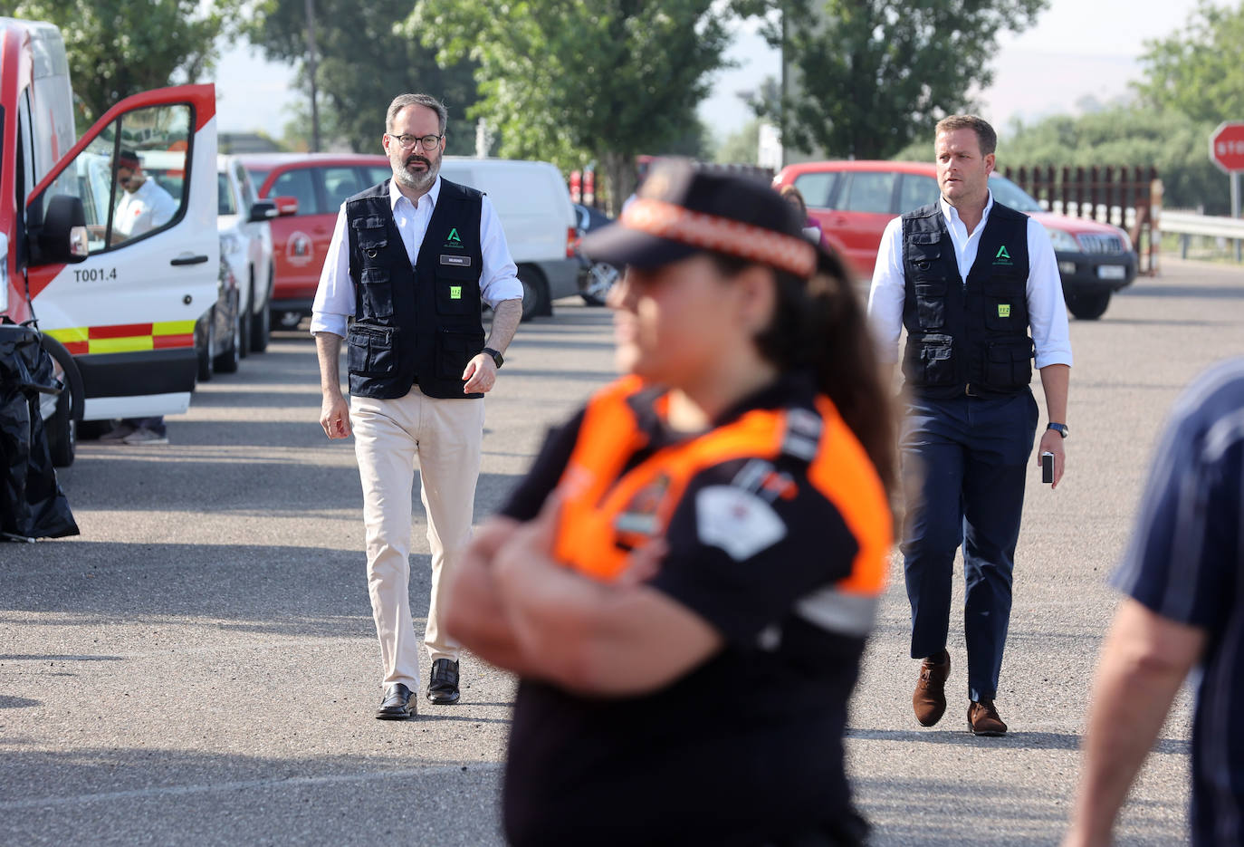 Fotos: así se dirige la lucha contra un incendio forestal en Córdoba