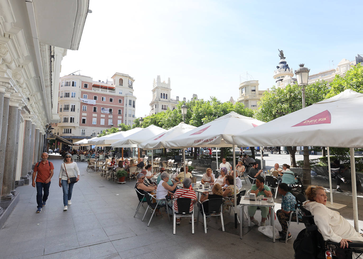 Fotos: la nueva plaza de Las Tendillas, al detalle tras cumplir 25 años