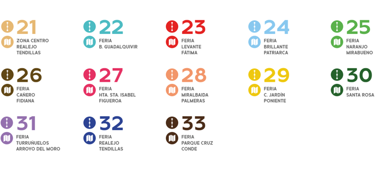 Autobús para la Feria de Córdoba 2024: horarios y líneas especiales de Aucorsa