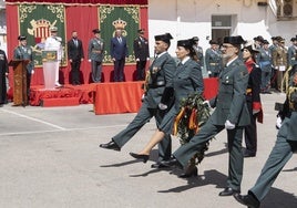La Comandancia de Alicante inaugura la plaza del Guardia Civil Veterano en la celebración del 180 aniversario de la Fundación