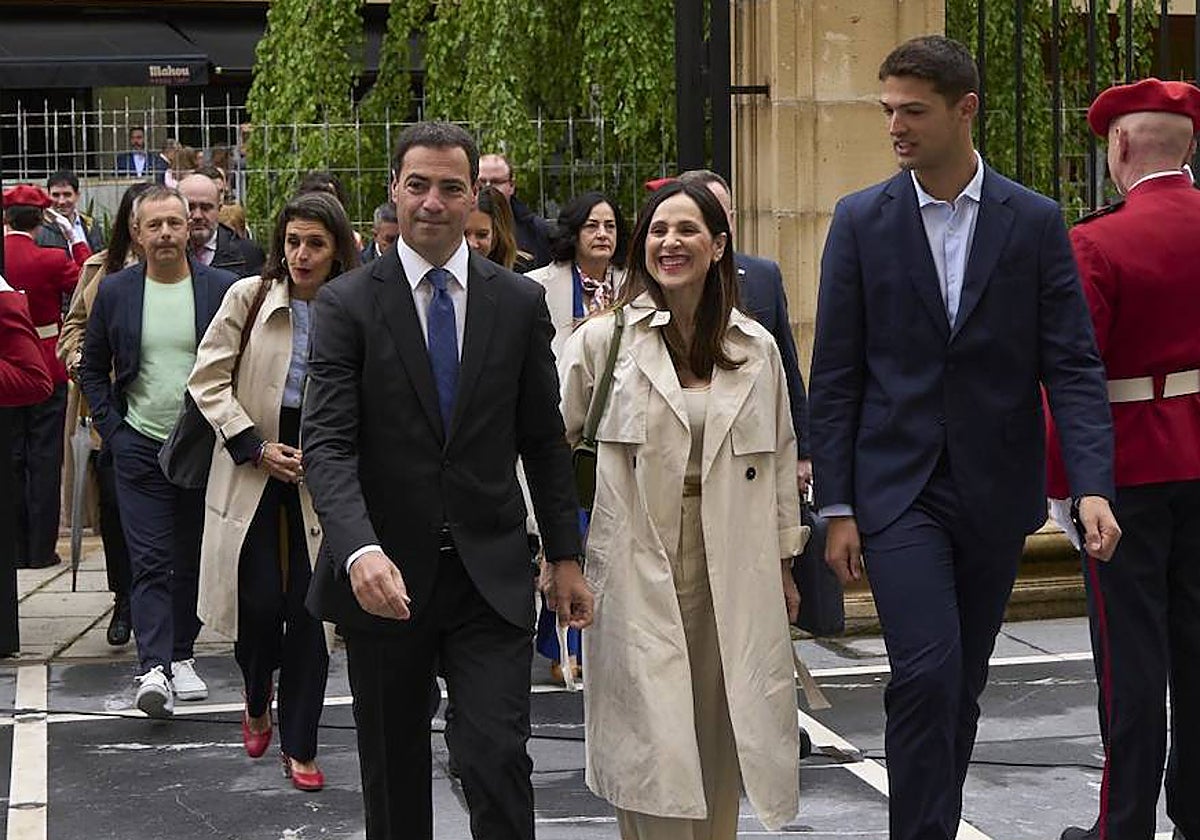 Imanol Pradales y Bakartxo Tejería en una imagen reciente