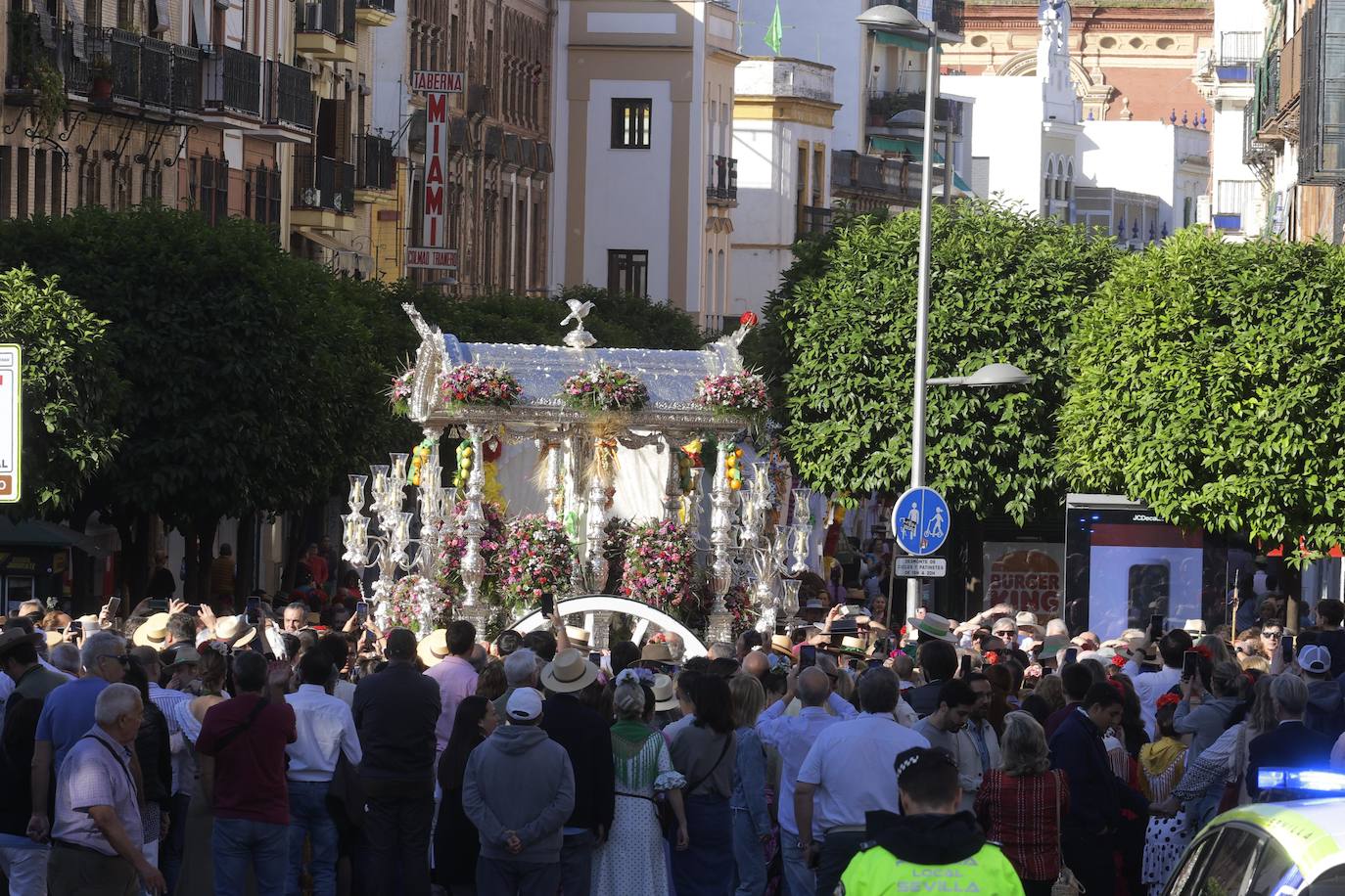 La Hermandad del Rocío de Triana inicia hoy miércoles su peregrinación a la aldea