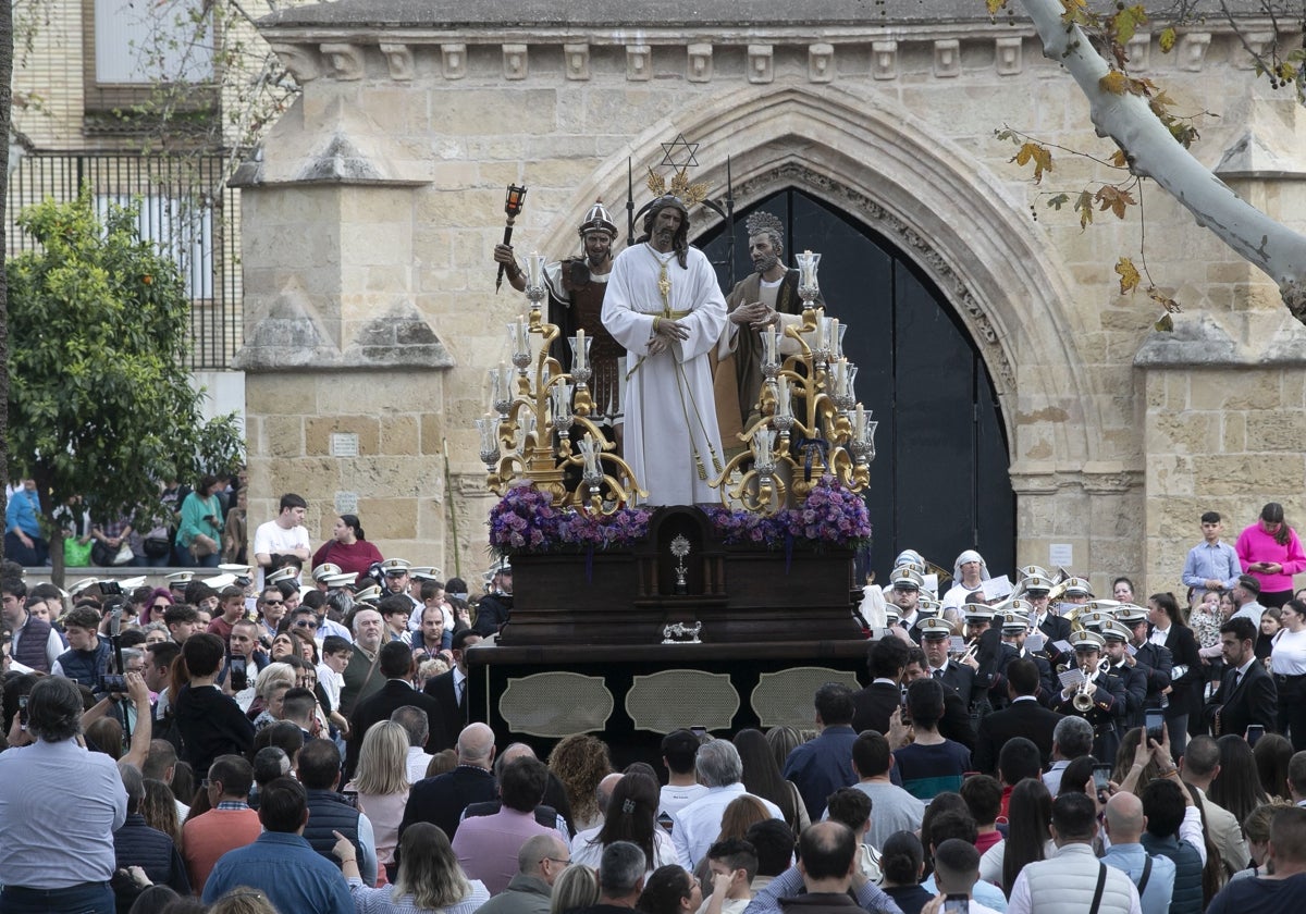 El paso del Señor de la Bondad, el penúltimo sábado de Cuaresma