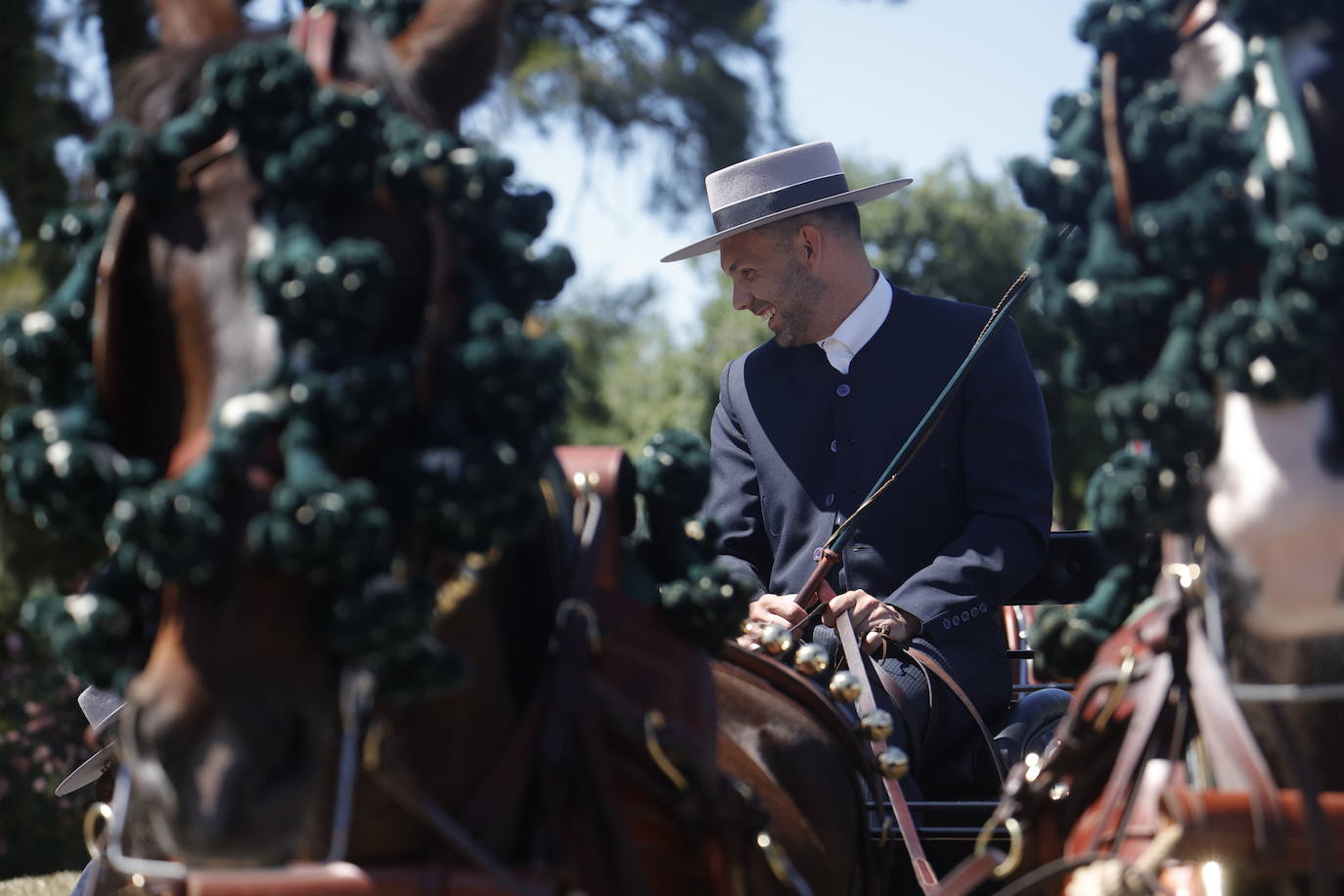 Fotos: la bella exhibición de carruajes de tradición en la Feria de Córdoba