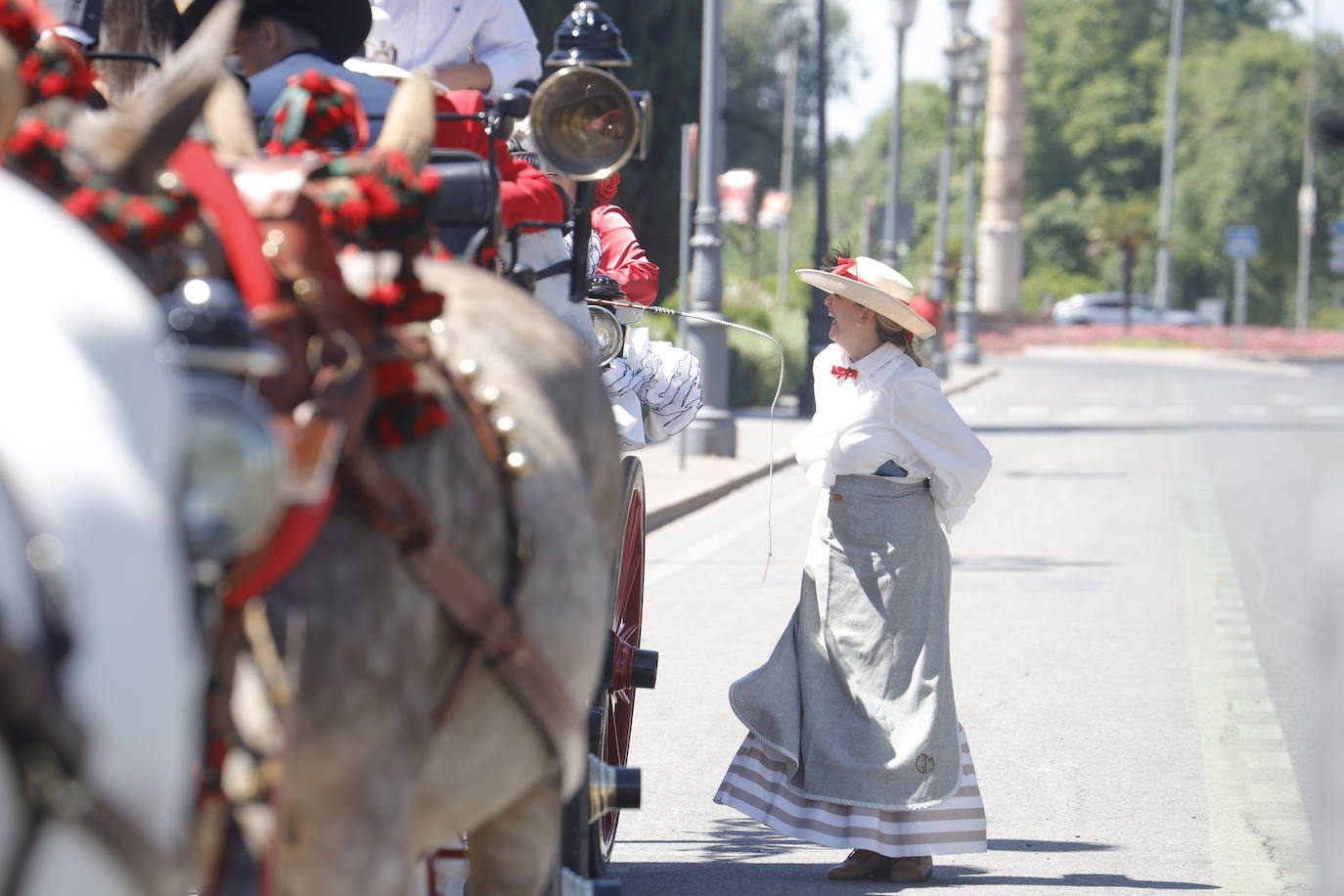 Fotos: la bella exhibición de carruajes de tradición en la Feria de Córdoba
