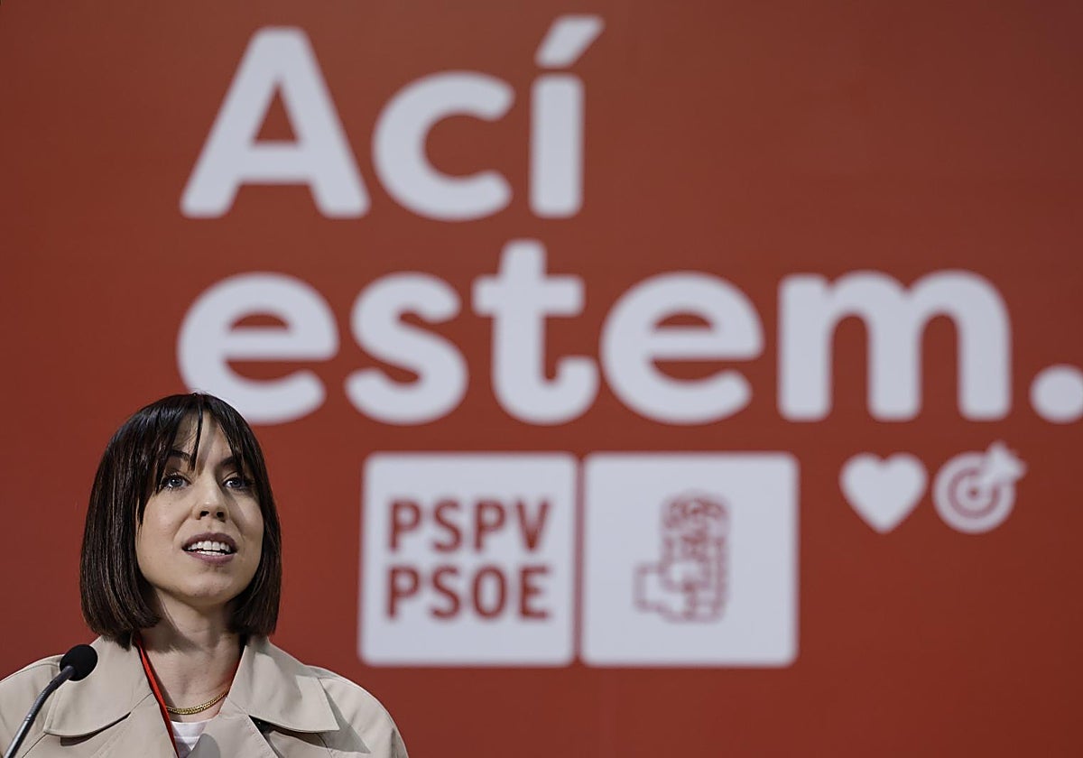 La secretaria general del PSPV-PSOE, Diana Morant, preside el Comité Nacional de los socialistas valencianos