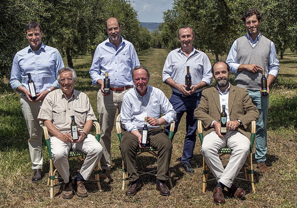 Los siete productores miembros de Grandes Pagos de Olivar