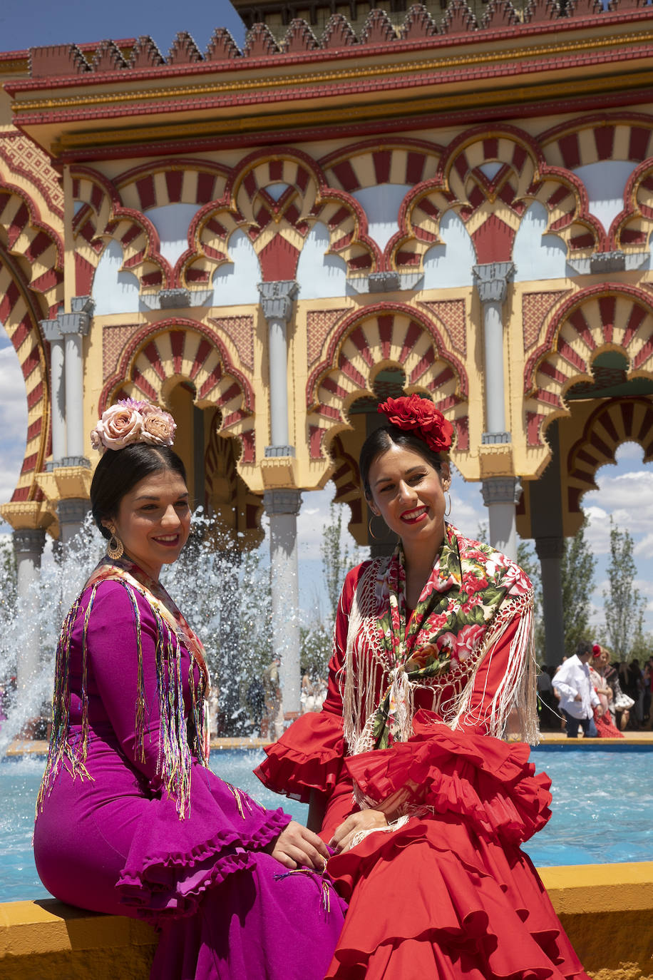 Fotos: El Arenal abarrotado en el primer sábado de la Feria de Córdoba