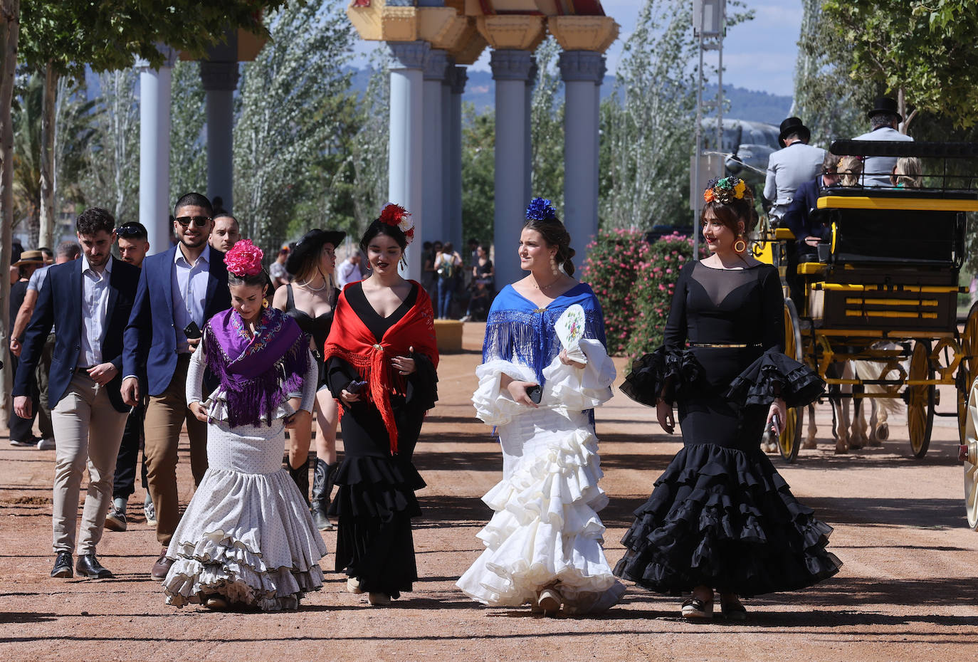 Fotos: La Feria celebra un lunes pletórico de almuerzos de empresa