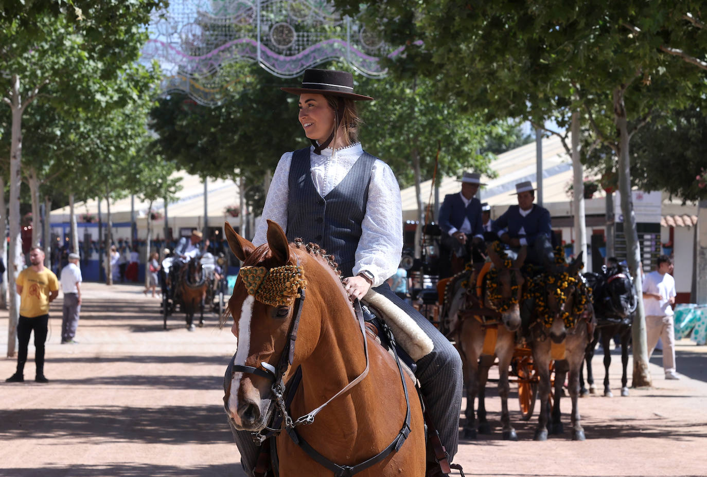 Fotos: La Feria celebra un lunes pletórico de almuerzos de empresa