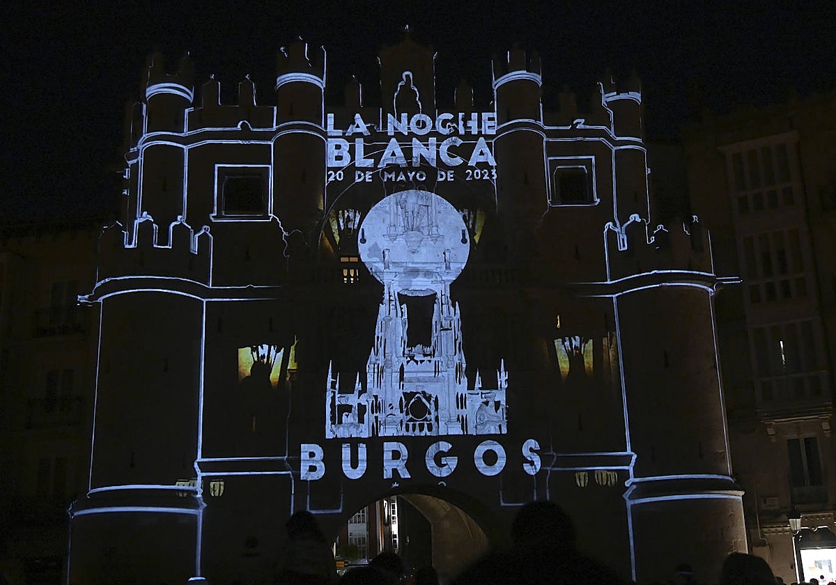 La pasada edición de la 'Noche Blanca' de Burgos