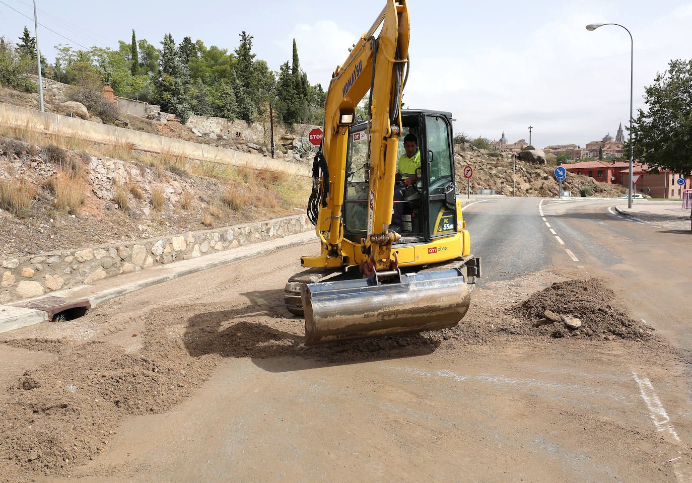 Efecto de la DANA del pasado mes de septiembre en la ciudad de Toledo