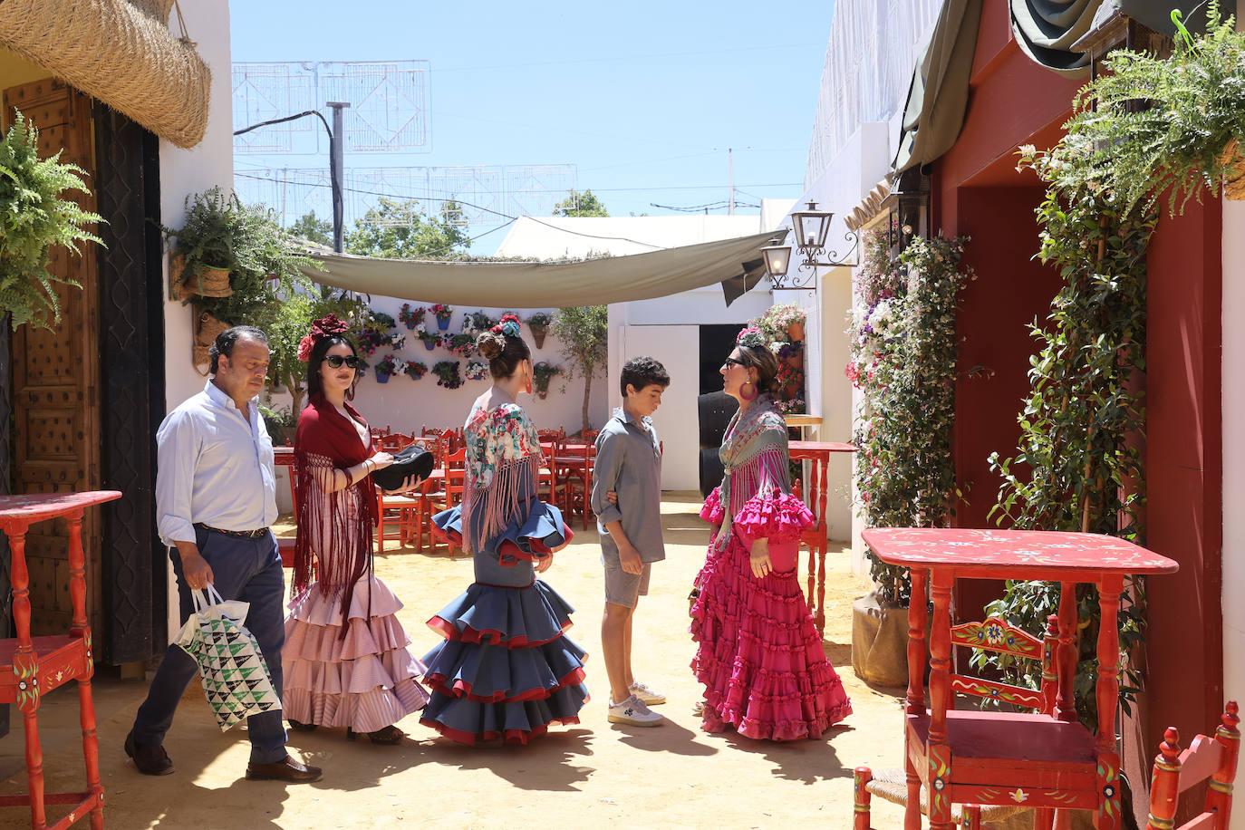 Fotos: ambiente de gala en el Arenal en el miércoles de la Feria de Córdoba