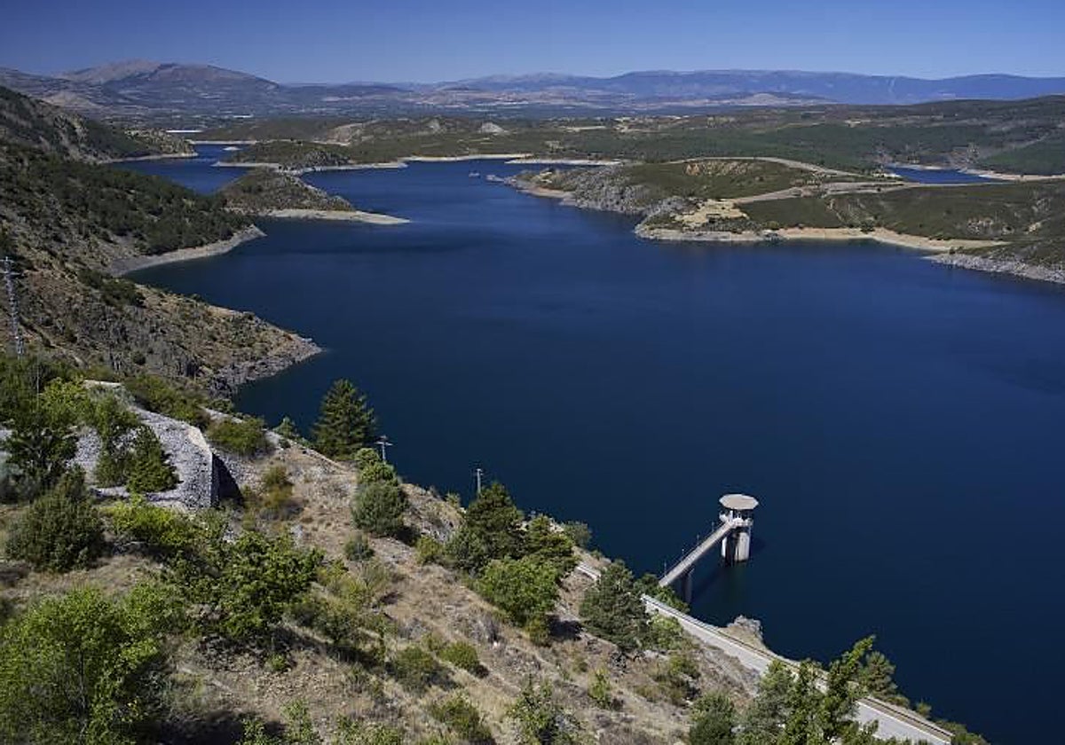 Embalse de El Atazar, en Madrid