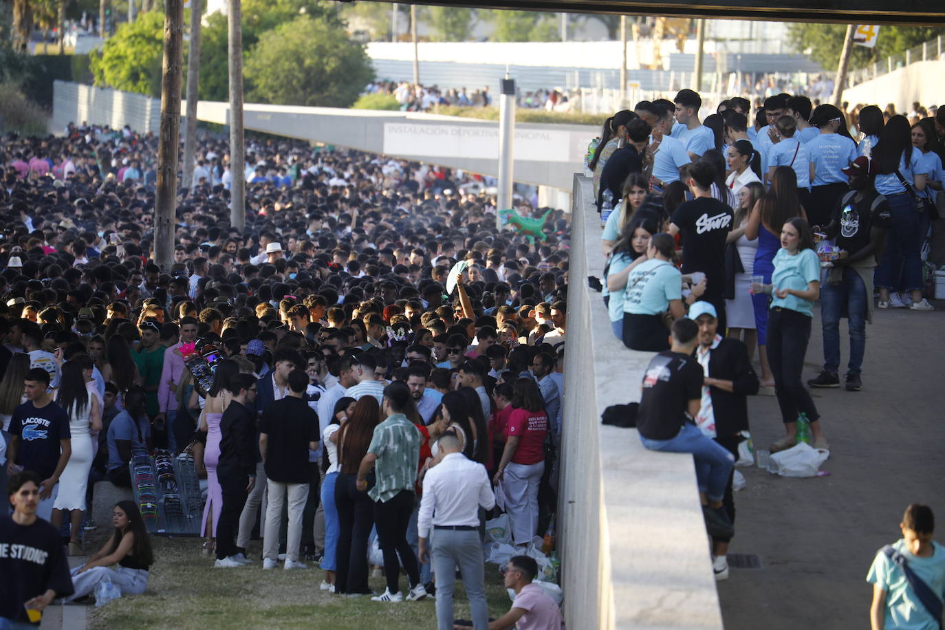 Fotos: diez mil jóvenes, en el botellón de la Feria de Córdoba