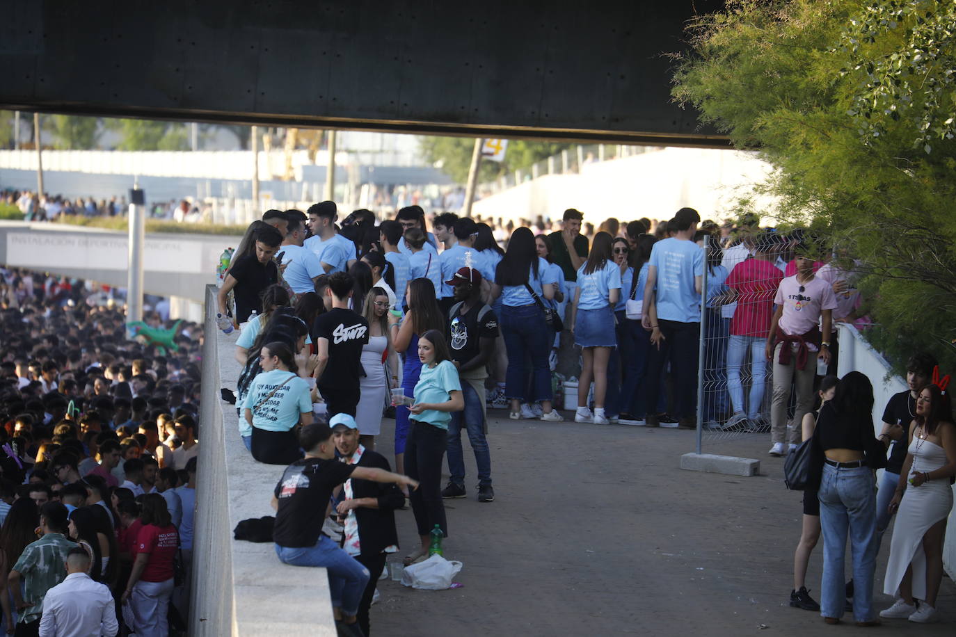 Fotos: diez mil jóvenes, en el botellón de la Feria de Córdoba