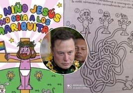 'El niño Jesús no odia a los mariquitas', el libro español que indigna a Elon Musk: «Es demente»