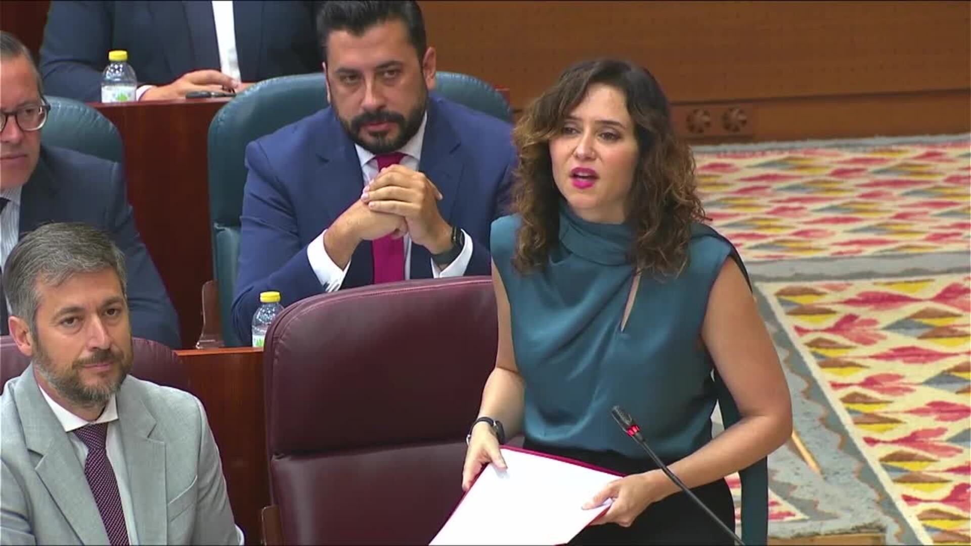 Ayuso dice que se pretende que las democracias &quot;hagan con Hamás lo mismo que con ETA&quot;