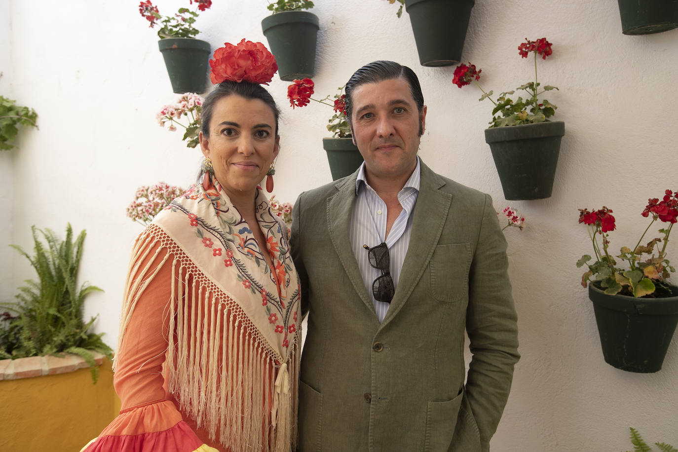 Las imágenes del ambiente en las casetas el jueves de la Feria de Córdoba (I)