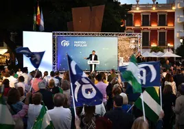 Juanma Moreno llama a votar en las europeas contra Sánchez y a favor de las políticas de agua