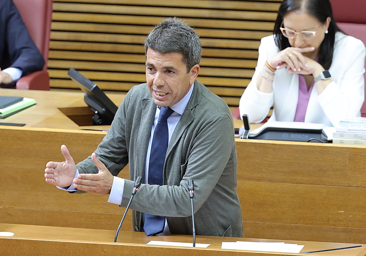 Mazón reivindica su gestión de los fondos europeos e insiste en reclamar al Gobierno agua para la Albufera