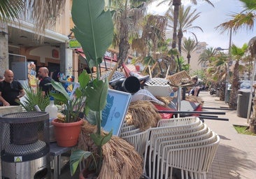 Una camarera del Medusa Beach Club: «Estoy en 'shock', vi caer a mi compañera desde la terraza»
