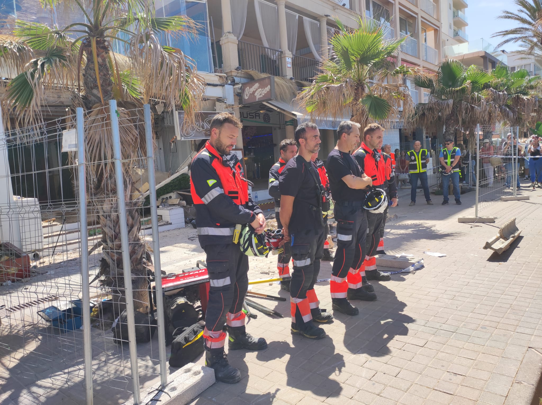 Minuto de silencio por la víctimas 