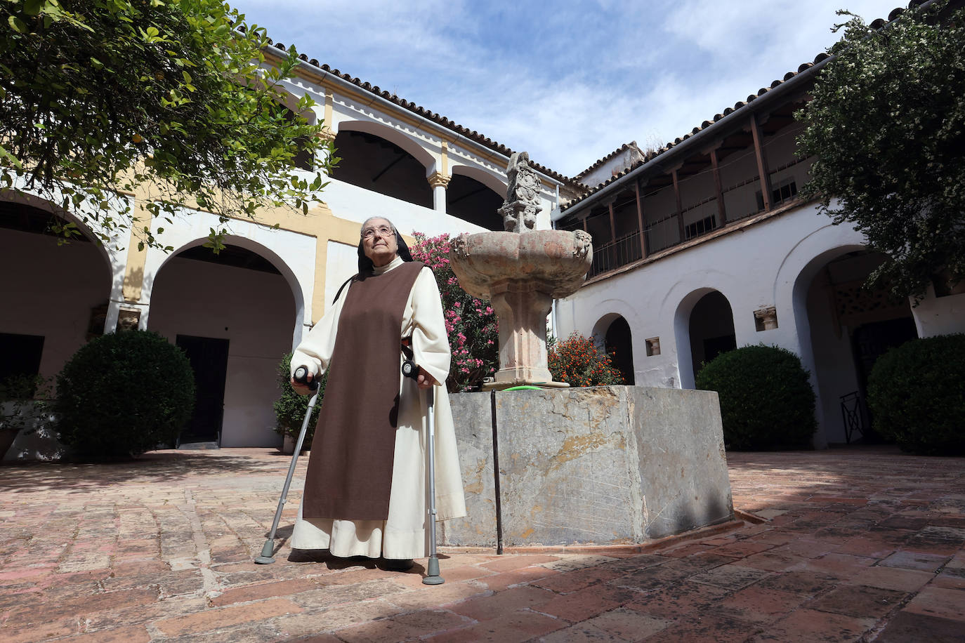 Fotos: la vida contemplativa en el convento de Santa Marta, el más antiguo de Córdoba