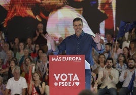 Pedro Sánchez: «Hay dos formas de votar a la ultraderecha, votando a Abascal o al PP»