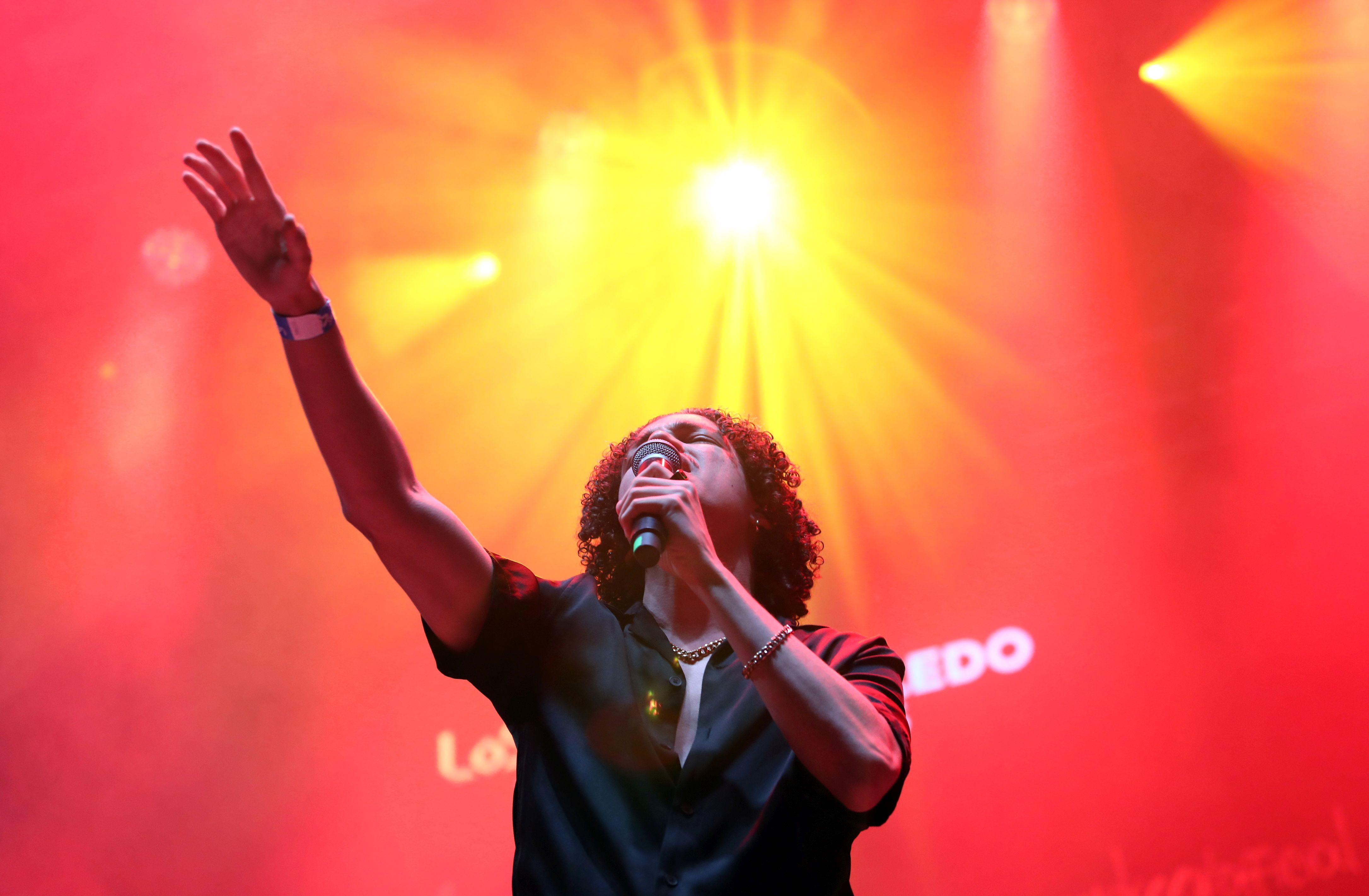 Colosal primera noche de las fiestas del Corpus en la Peraleda