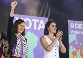 Irene Montero reta a Teresa Ribera a renunciar si tiene que pactar con la extrema derecha