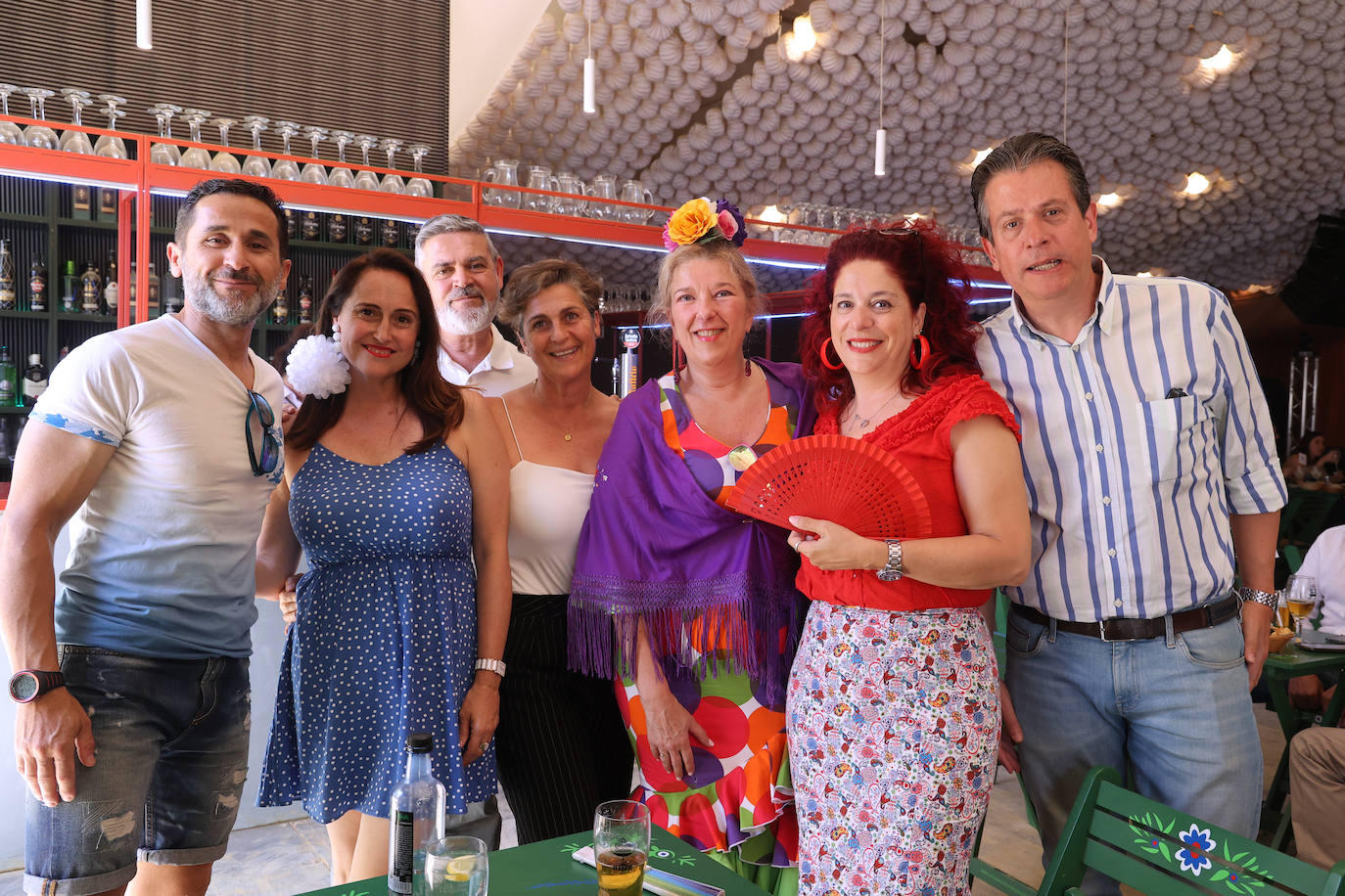 Las imágenes del ambiente este último sábado en las casetas de la Feria de Córdoba (II)