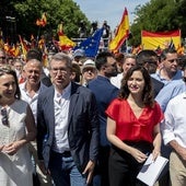 Feijóo convierte el clamor contra la amnistía en un mitin masivo con 80.000 asistentes