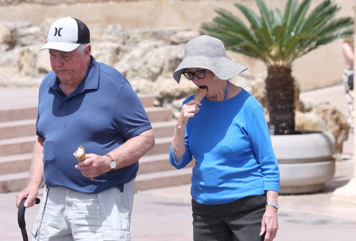 El primer arreón de calor de la temporada en Córdoba, en imágenes