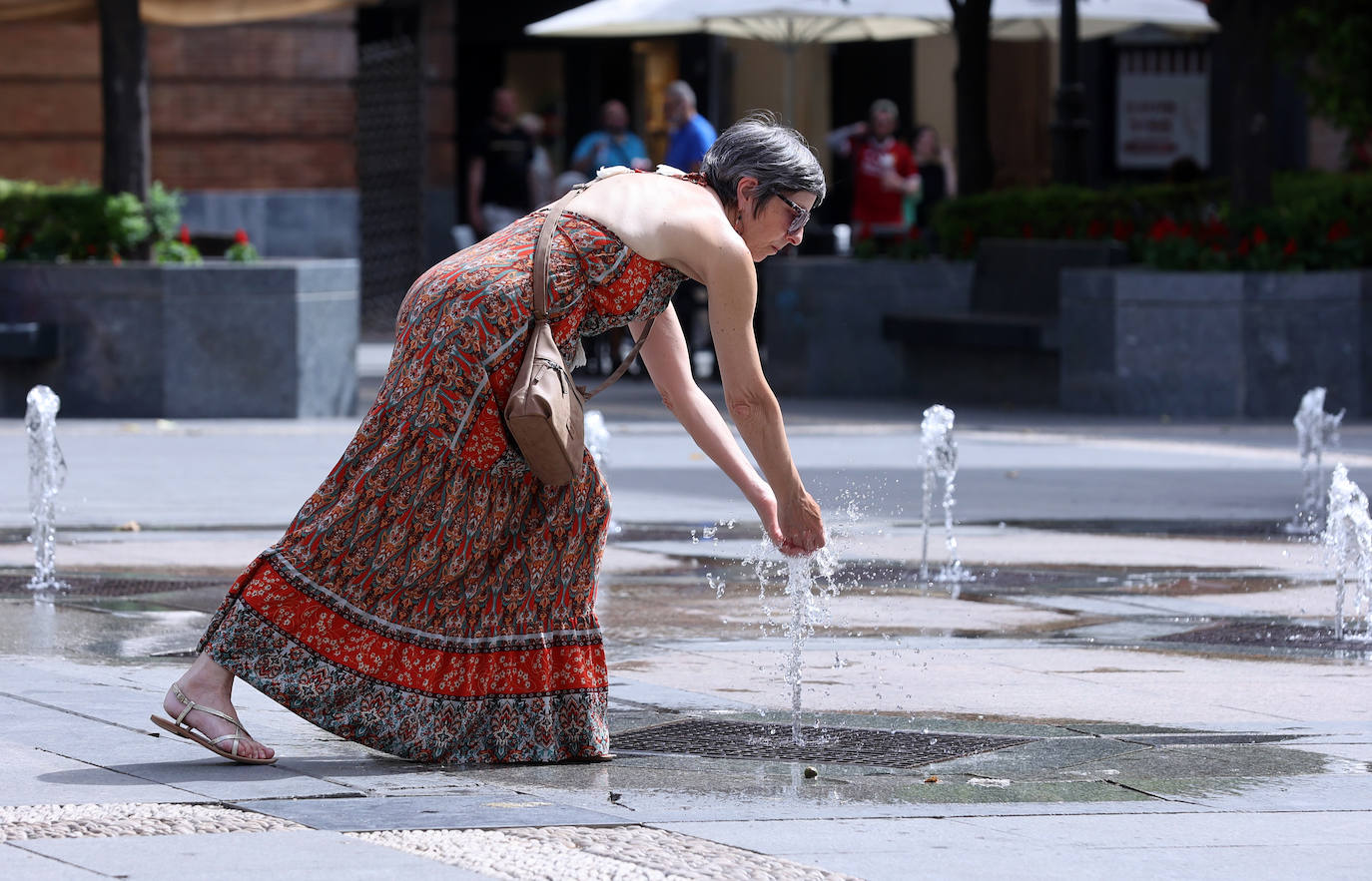 El primer arreón de calor de la temporada en Córdoba, en imágenes