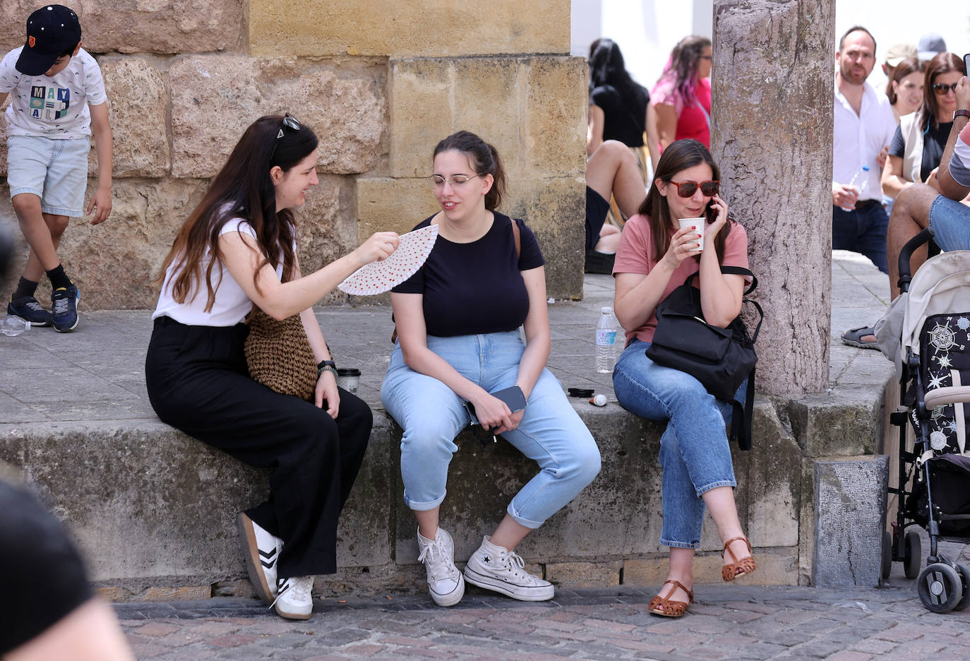 El primer arreón de calor de la temporada en Córdoba, en imágenes