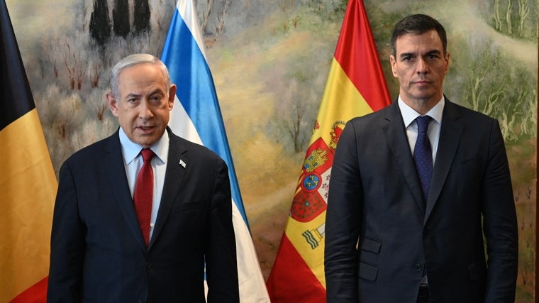 El 30 de noviembre del pasado año el presidente del Gobierno se reunió con el primer ministro israelí, Benjamín Netanyahu, en el marco de la presidencia española de la UE