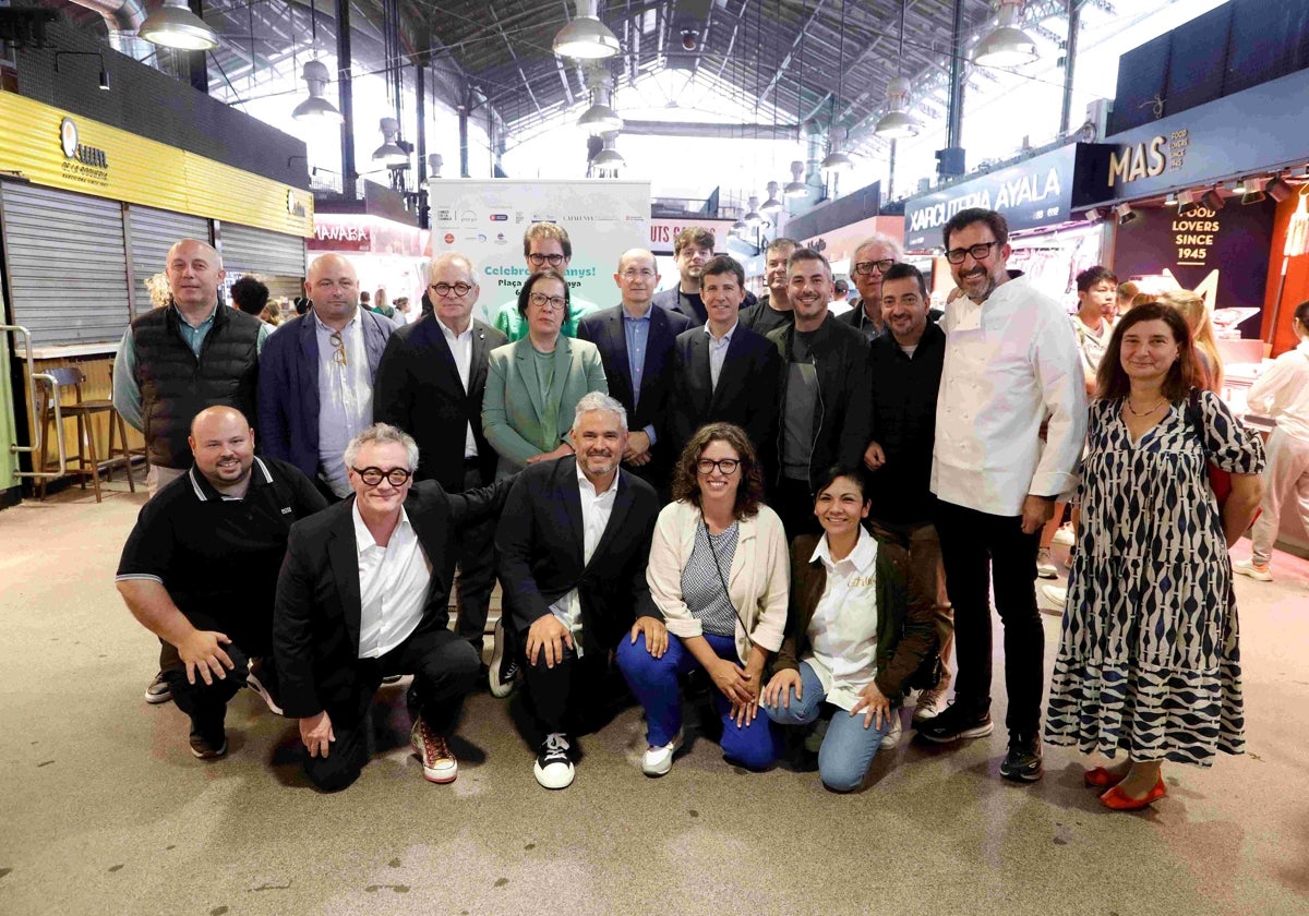 Chefs participantes y organizadores han presentado este lunes el festival gastronómico barcelonés que se celebrará del 6 al 9 de junio en plaza de Cataluña