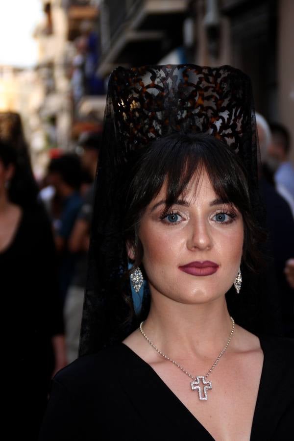 Fotos: el Nazareno vuelve a las calles abarrotadas de Priego de Córdoba