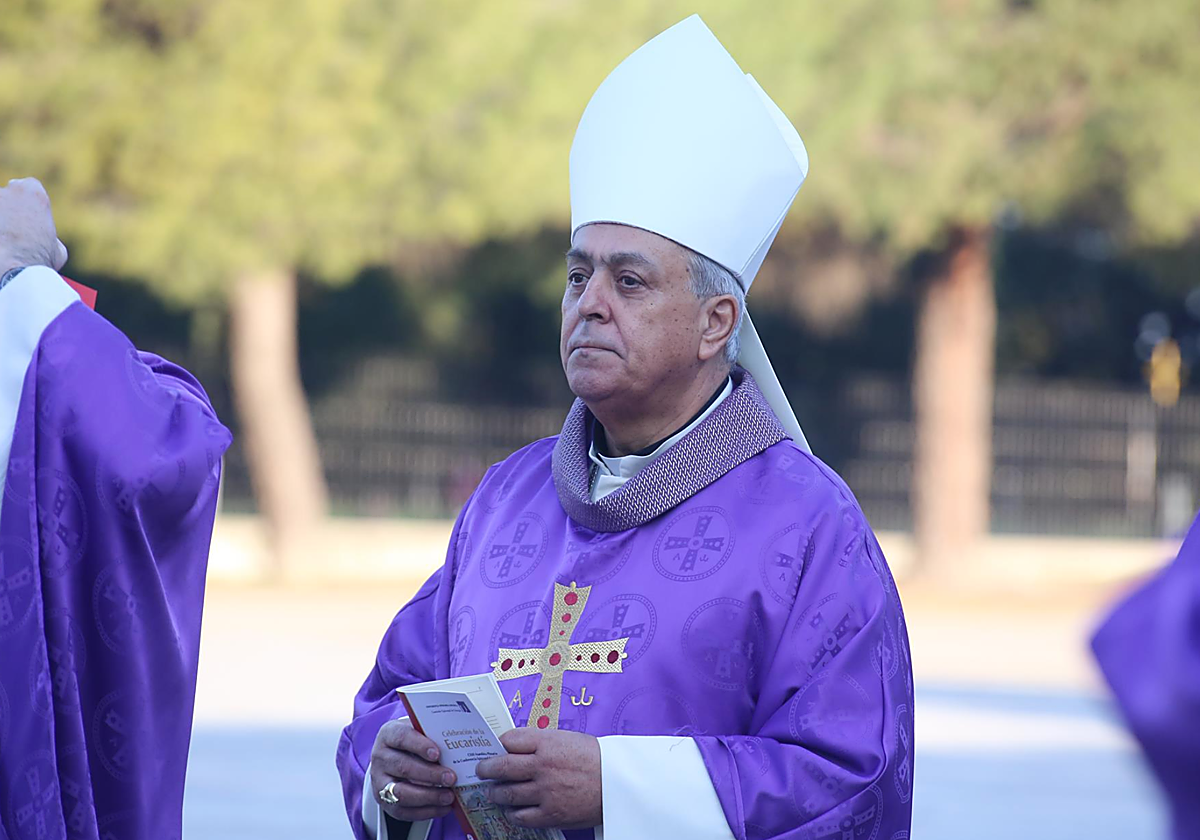 El obispo de Tenerife, Bernardo Álvarez