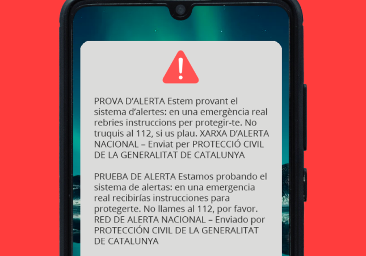La prueba de alerta hará sonar cincuenta sirenas en las comarcas del Baix Llobregat, Barcelonès, Vallès Occidental y Vallès Oriental.